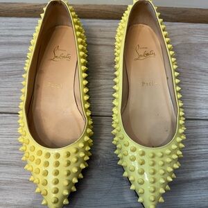 Christian Louboutin Pigalle Spike  Flats